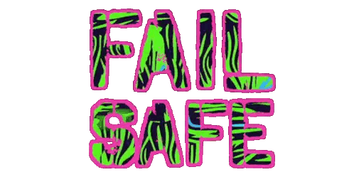 A Colorful Logo That Says Fall Safe Sticker