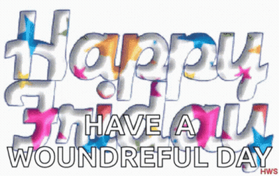 A Colorful Sign That Says Happy 3Rd Birthday Have A Woundful Day GIF