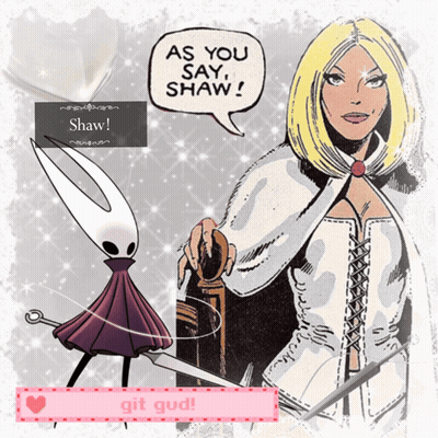 A Comic Book Character With A Speech Bubble Saying " As You Say Shaw " GIF