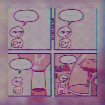 A Comic Strip With A Speech Bubble That Says Stonetoss.com On The Bottom GIF