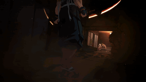 A Computer Generated Image Of A Blue Glowing Object In The Dark GIF