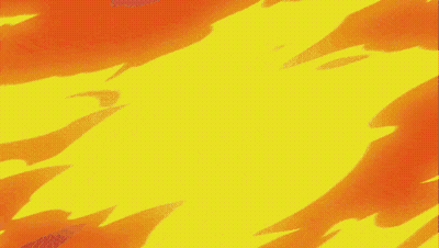 A Computer Generated Image Of A Flame Coming Out Of A Container GIF