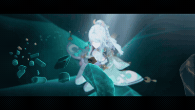 A Computer Generated Image Of A Girl In A Kimono GIF