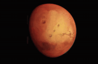 A Computer Generated Image Of A Red And Yellow Background GIF