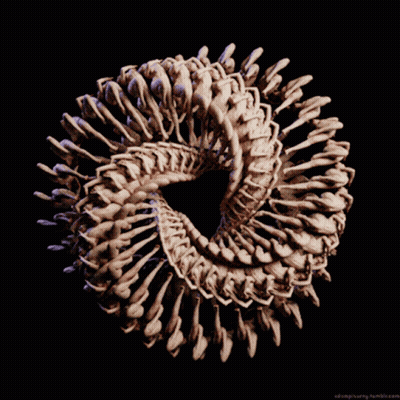 A Computer Generated Image Of A Swirl With A Black Background And A Watermark That Says Ad Simplicity Tumblr.com GIF