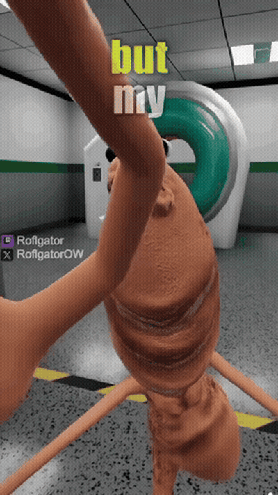 A Computer Generated Image Of An Ant With The Words But My On It GIF