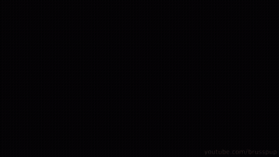 A Computer Monitor Sitting On A White Table With Youtube.com/brusspup Written On The Bottom GIF