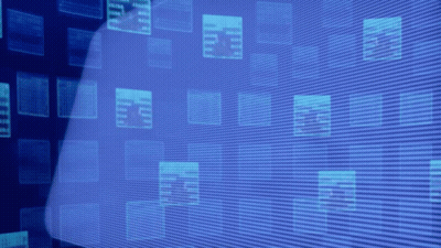 A Computer Screen Displays The Word Zoota On It GIF