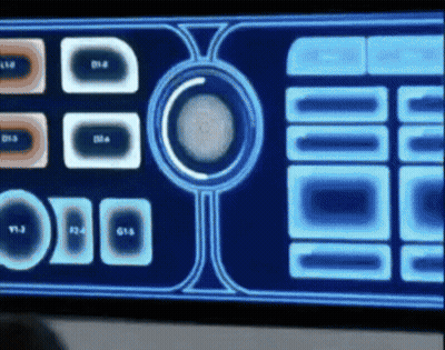 A Computer Screen Displays Various Numbers And Letters Including One That Says G14 GIF