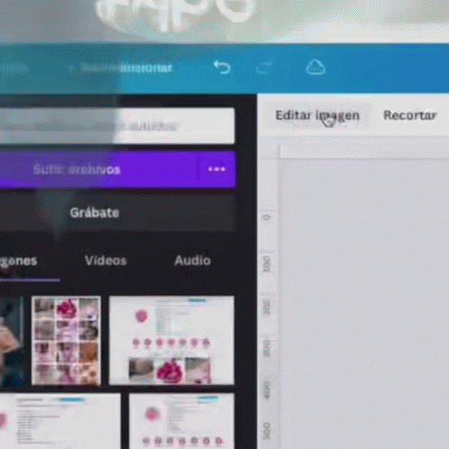 A Computer Screen Is Open To A Page That Says Grabate On It GIF