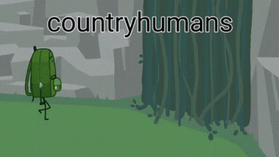 A Computer Screen With A Drawing On It And The Words Countryhumans Written Above It GIF
