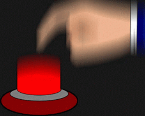 A Computer Screen With A Red Cone On It GIF