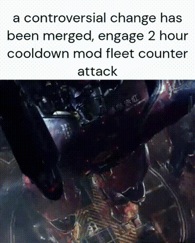 A Controversial Change Has Been Merged And Engage 2 Hour Cooldown Mod Fleet Counter Attack GIF
