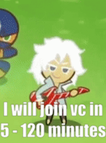 A Cookie Run Character Is Playing A Guitar In A Video Game . GIF