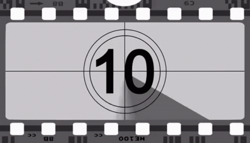Countdown Clock With Number 10 GIF