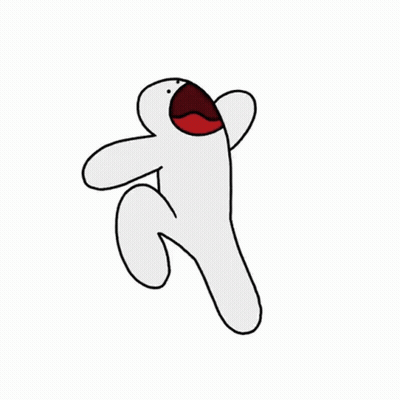 A Couple Of Cartoon Characters Hugging Each Other With A Red Heart On Top Of Them . GIF
