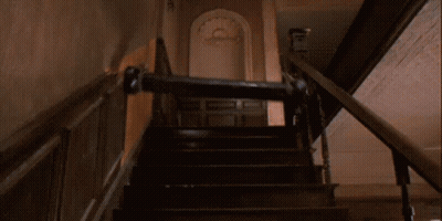 A Couple Of Men Are Standing Next To Each Other And One Of Them Has A Beard GIF