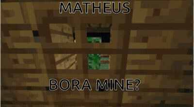 A Creeper In A Video Game Says Matheus GIF