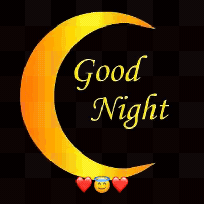 A Crescent Moon With The Words Sweet Dreams Written On It . GIF