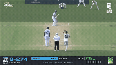 A Cricket Game Is Being Played And The Score Is 8 274 GIF
