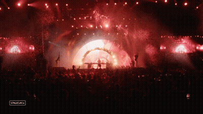 A Crowd Of People At A Concert With Stagemagic Written On The Bottom Left GIF