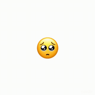 A Crying Emoji With Tears Coming Out Of Its Eyes On A White Background . GIF
