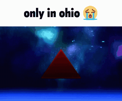 A Crying Emoji With The Words Only In Ohio GIF
