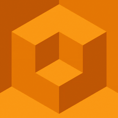 A Cube In A Corner Of A Cube GIF