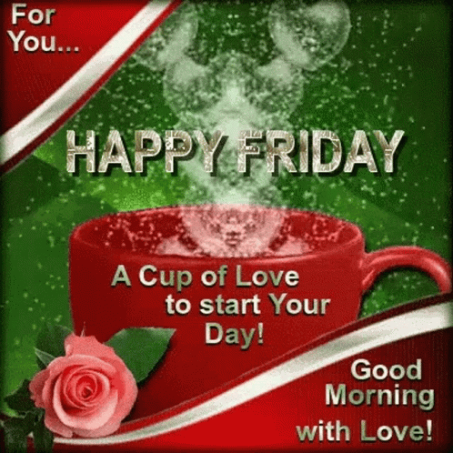 A Cup Of Love To Start Your Day ! GIF