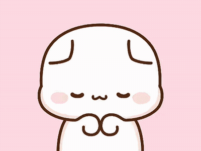 A Cute Cartoon Cat With A Heart On Its Forehead GIF