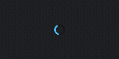 A Dark Background With A Blue Circle In The Center GIF