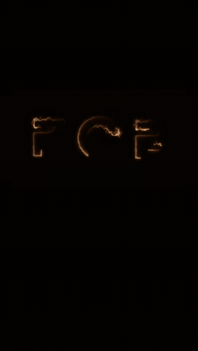 A Dark Background With The Words Rob Win Written In Flames GIF
