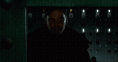 A Dark Room With A Lot Of Electrical Outlets And Buttons . GIF