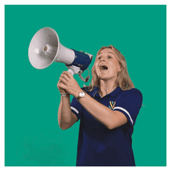 A Day Communicate With Megaphone GIF