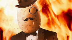 A Detective Hot Potato GIF