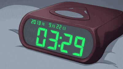 A Digital Clock Displays The Time Of 03:29 Am GIF