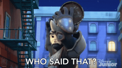 A Disney Junior Advertisement With A Cartoon Character GIF