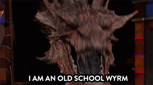 A Dragon With The Words I 'M The Original Raider I Invented The Hostile Takeover Below It GIF