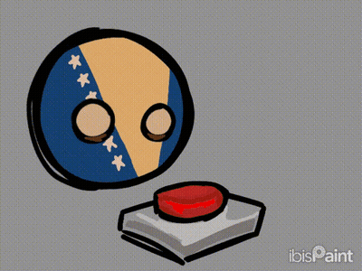 A Drawing Of A Ball With Stars Around It And The Word Ibispaint Below It GIF