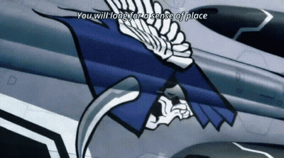 A Drawing Of A Bird With The Words " You Will Long For A Sense Of Place " GIF