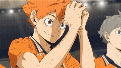 A Drawing Of A Boy Wearing An Orange Shirt That Says " Tokyo " On It GIF