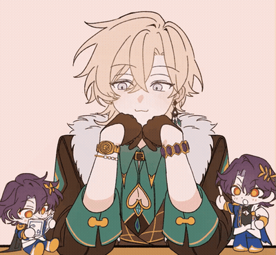 A Drawing Of A Boy With Purple Eyes And A Watch That Says 0000 On It GIF