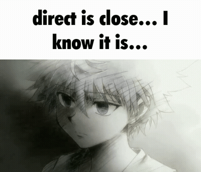 A Drawing Of A Boy With The Words " Direct Is Close ... I Know It Is ... " GIF