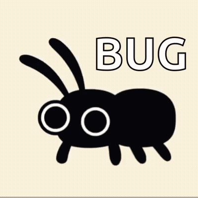 A Drawing Of A Bug With The Word Bug Under It GIF