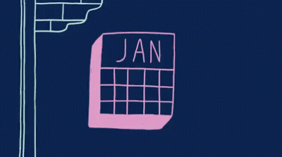 A Drawing Of A Calendar That Says Apr And Mar On It GIF