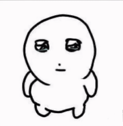 A Drawing Of A Cartoon Character With Tears Coming Out Of His Eyes . GIF