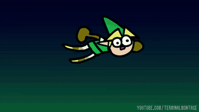 A Drawing Of A Cartoon Character With The Website Youtube.com/terminalmontage Written Below It GIF