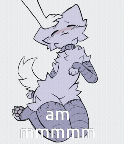 A Drawing Of A Cat With A Caption That Says Am Mmmmm GIF