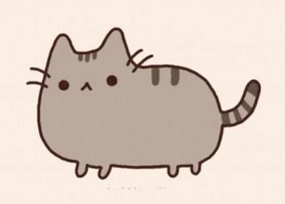 A Drawing Of A Cat With An Angry Look On Its Face . GIF