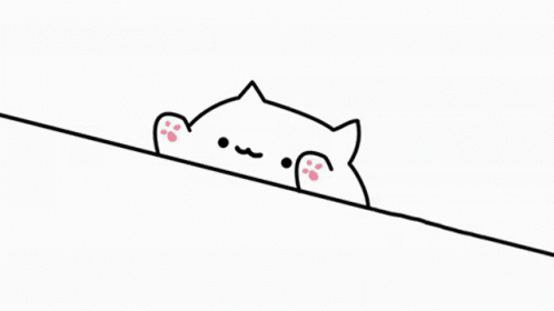 A Drawing Of A Cat With The Word Triggered In The Corner GIF